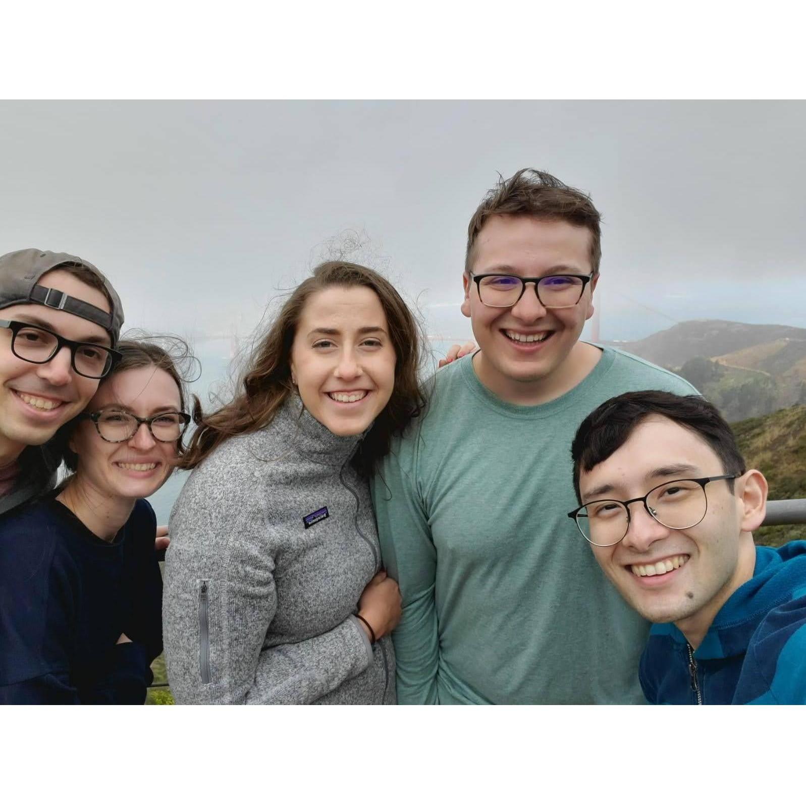 San Francisco with friends