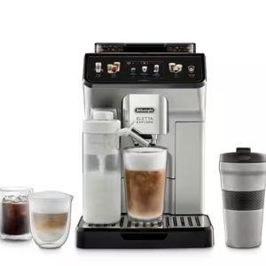 DeLonghi Eletta Explore Espresso Machine with Cold Brew