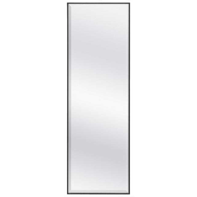 MCS Cheval 59.5-Inch x 19.5-Inch Rectangular Floor Mirror in Black