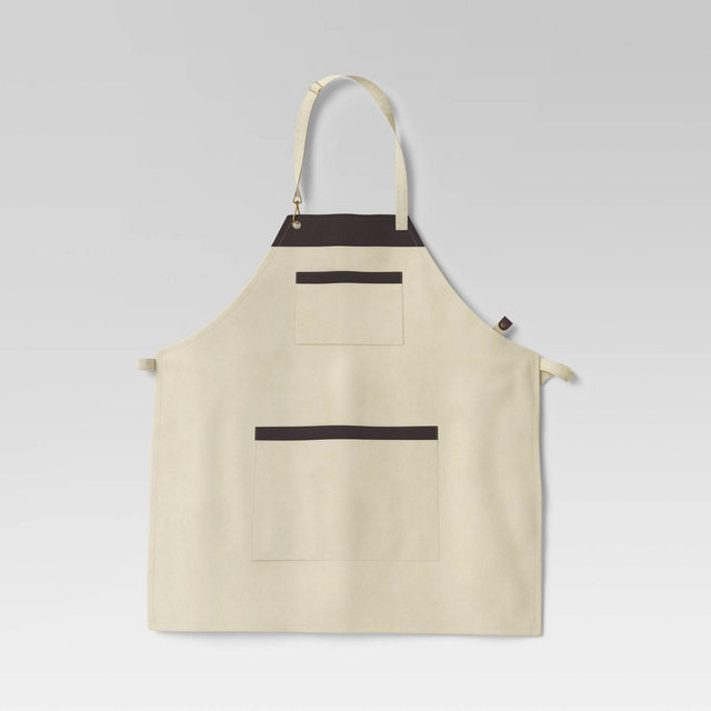 Canvas Garden Apron Oatmeal/Gray - Smith & Hawken™