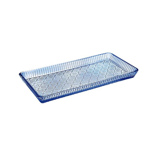 Godinger Claro Blue Tray