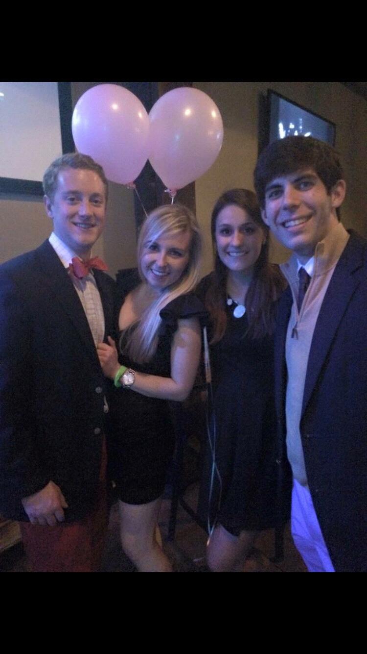2nd Annual Heart Throb Benefit Concert with Alex and Julianna - this was one of our first dates back in November of 2014!