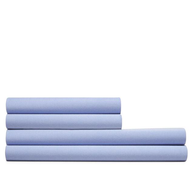 Calvin Klein® Modal® Solid King Flat Sheet in Periwinkle
