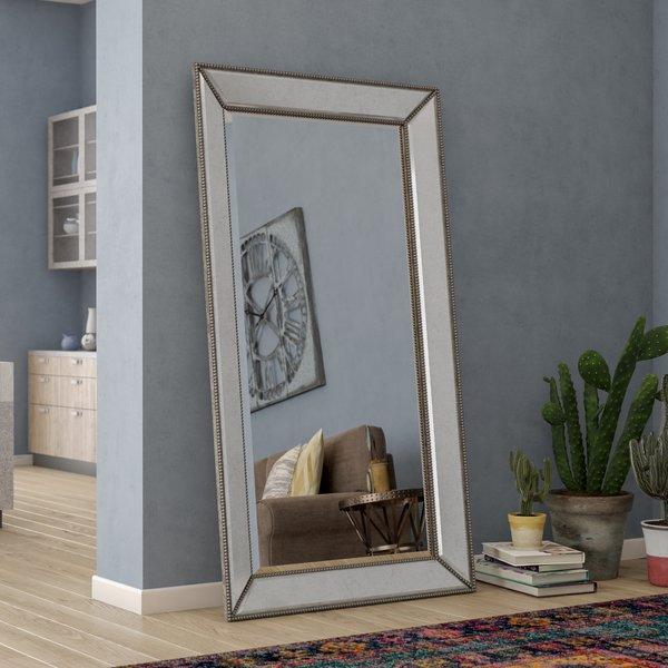 Bemelle Beaded Leaner Mirror