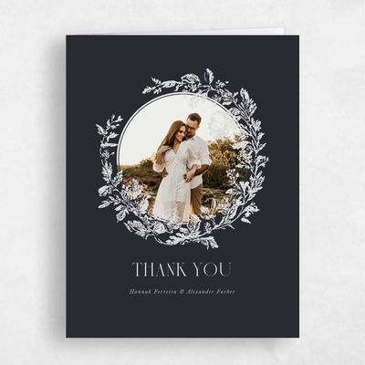 Ebony, Black Wedding Thank You - Treviso Photo