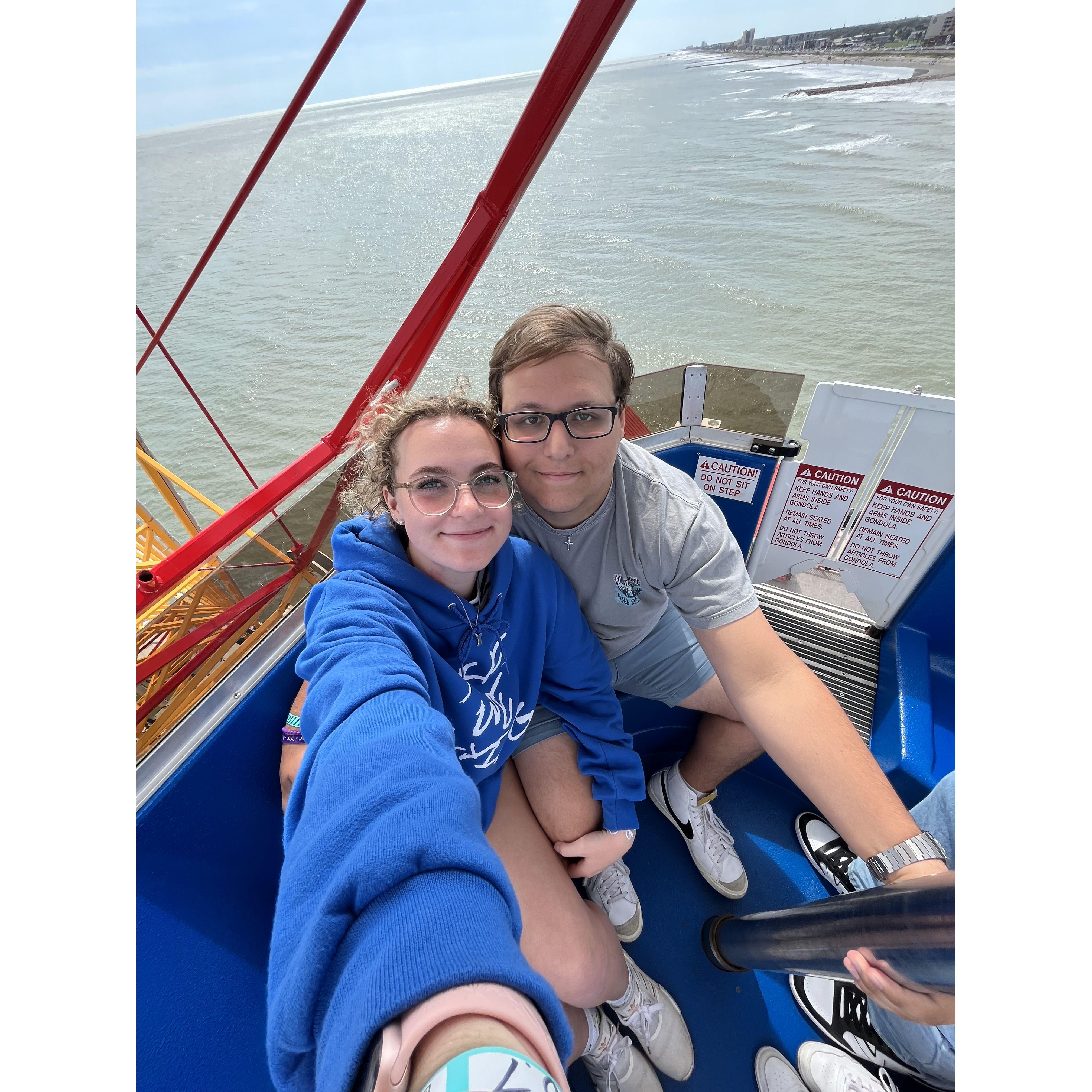 Galveston ferris wheel 🌊🎡