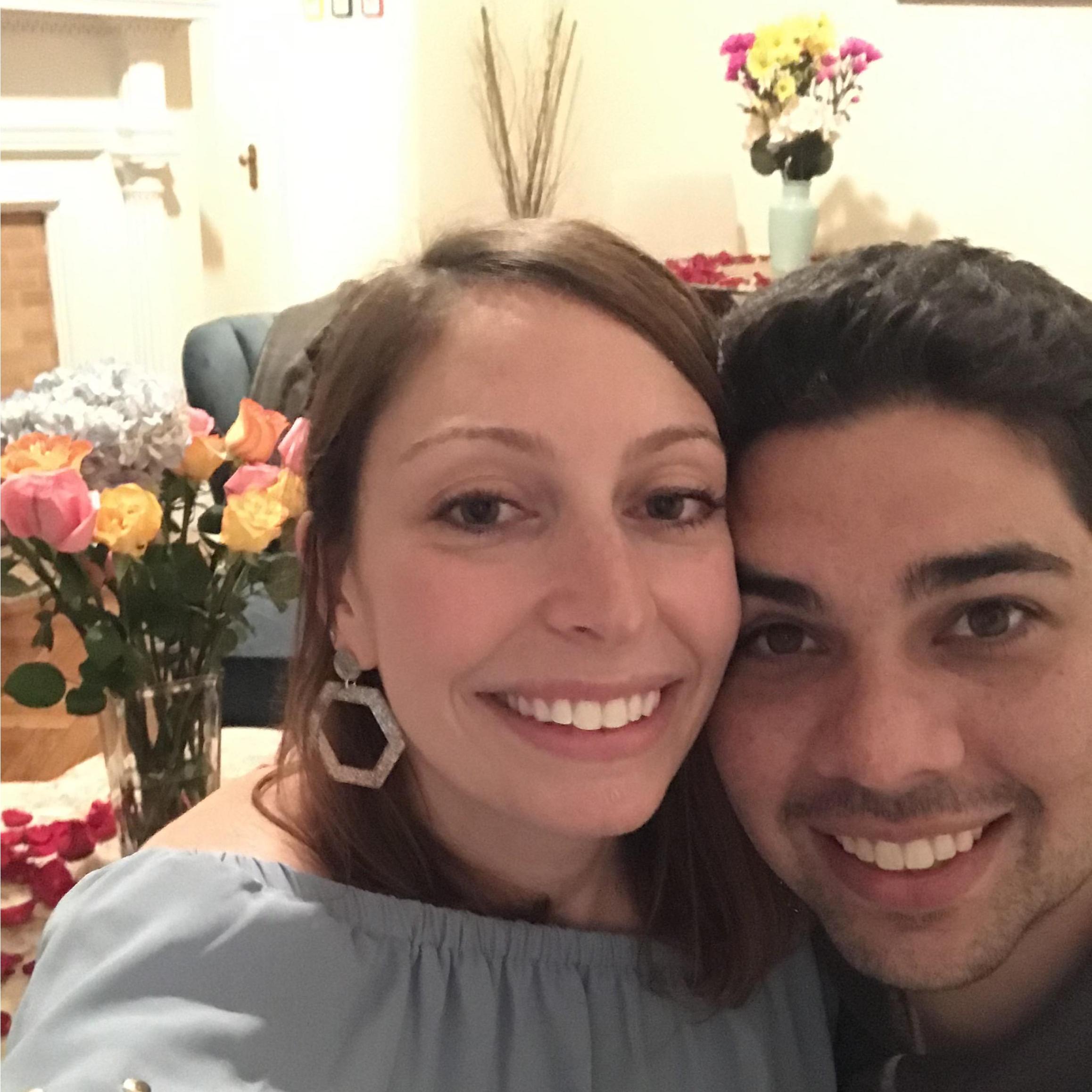 The night we got engaged! 5.11.19