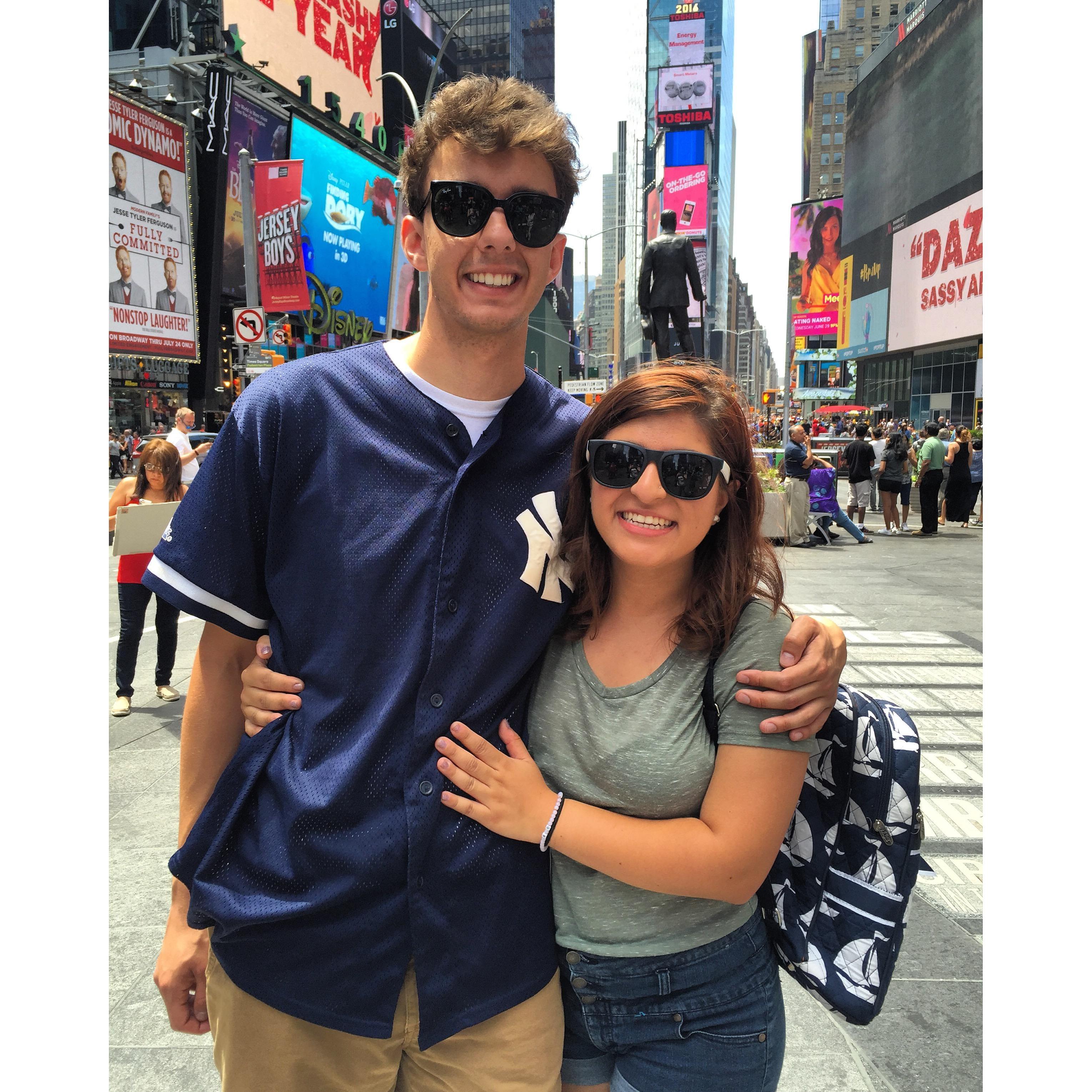 Our first date- NYC!