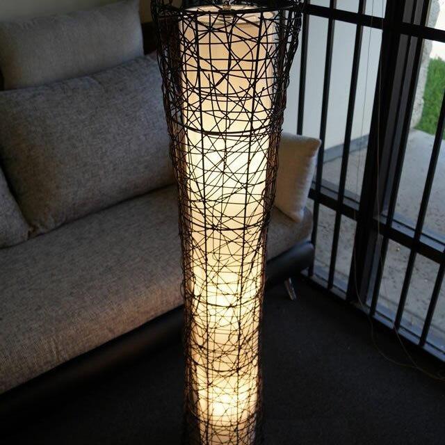 Flavin 47.5" Column Floor Lamp
