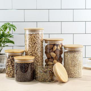 Joyful 6-Piece Storage Jar Set