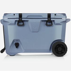 BrüTank 55-Quart Rolling Cooler | Neon Pink
