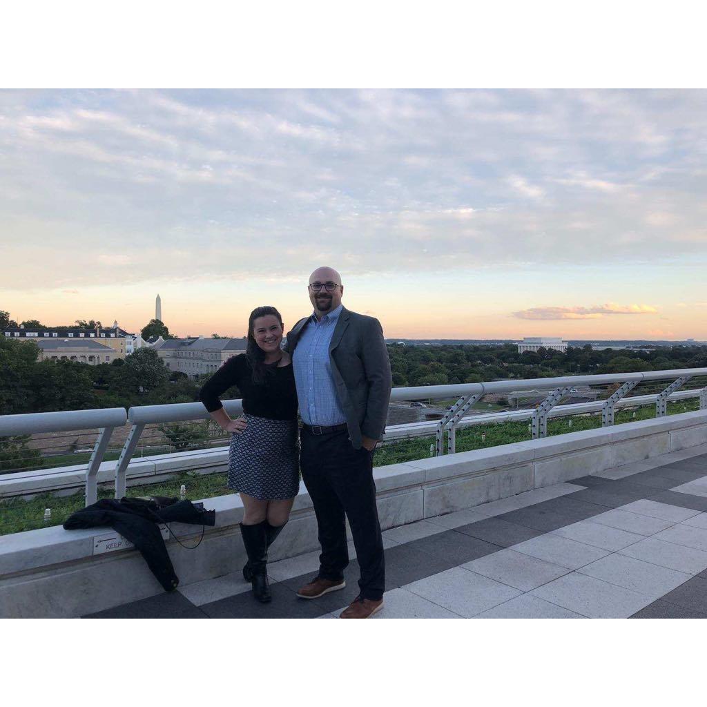 Seeing Hamilton at the Kennedy Center in DC. Sept. 2022