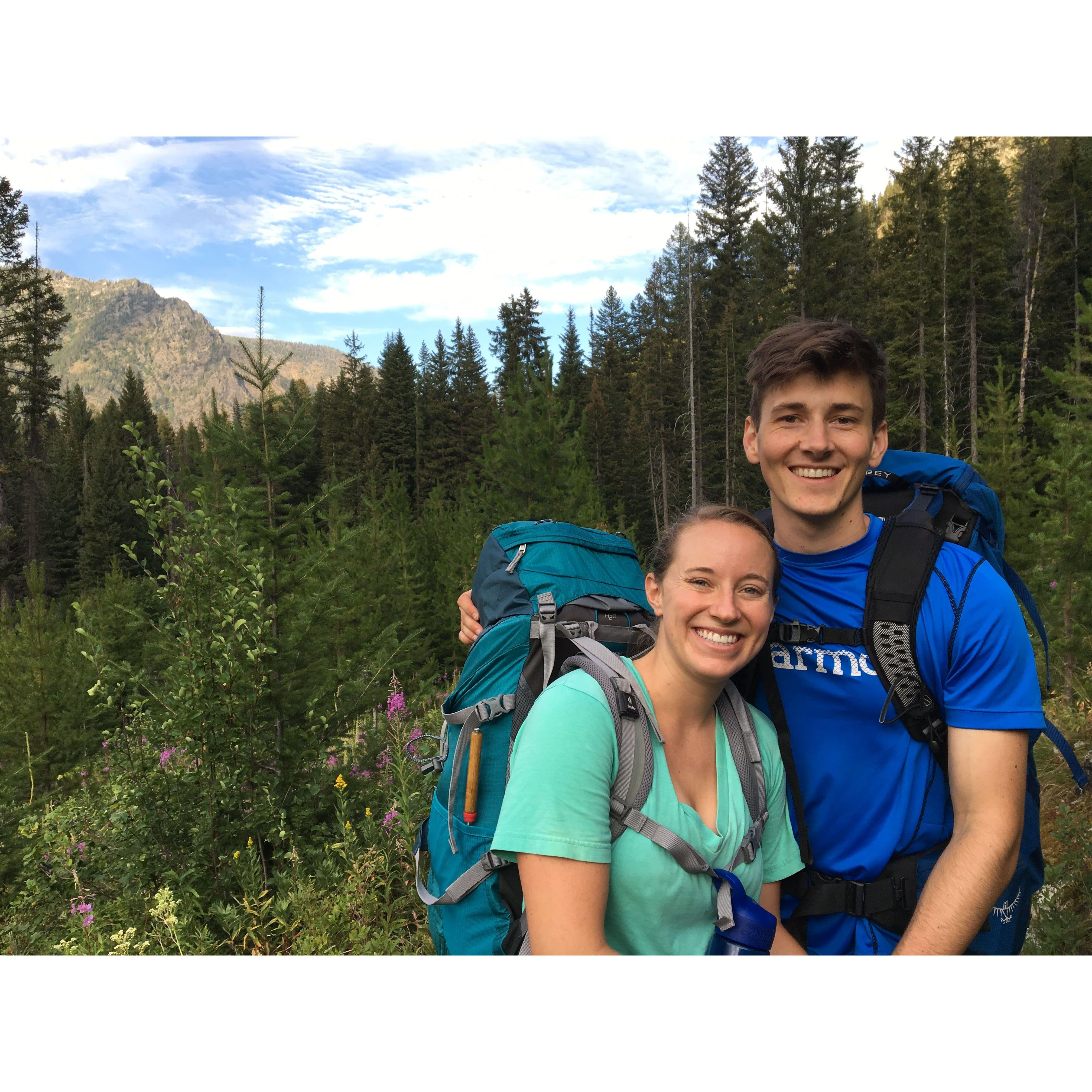 Backpacking in the Bitterroot Mountains, Montana - 2017