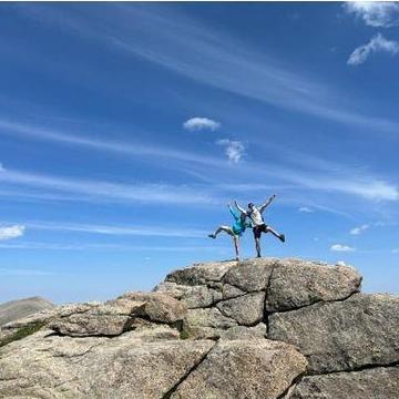 We had a blast hiking a 14er in Colorado with Danielle's family in August