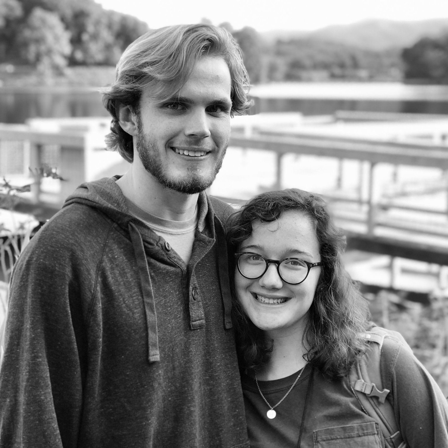 Celebrating our 2nd anniversary at Lake Junaluska (June, 2019)