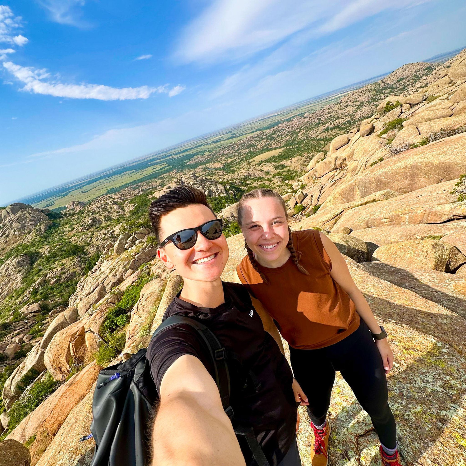Wichita Mountain Wildlife Refuge - our second hike together