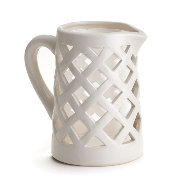 Lattice Pitcher Vase