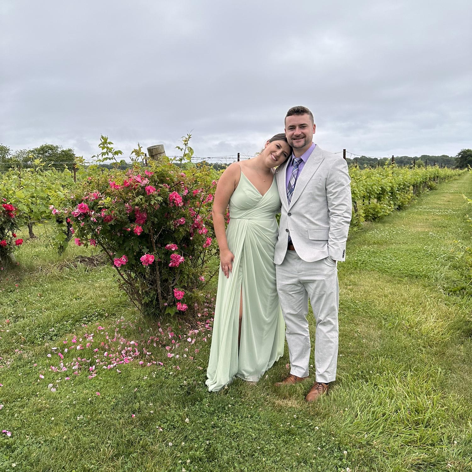 Celebrating one of Ali’s oldest friends, Jackie, marry the love of her life in Connecticut!