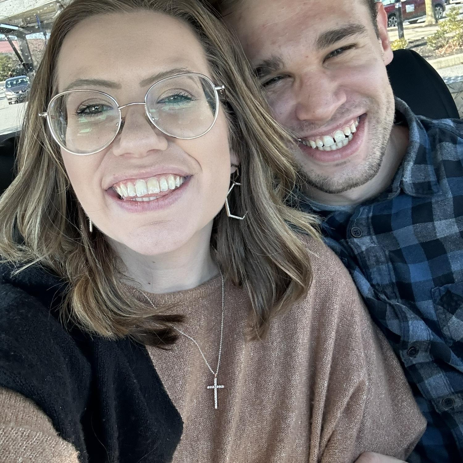 This was right after Tobias asked me to be his girlfriend. We went to Shady Maple!