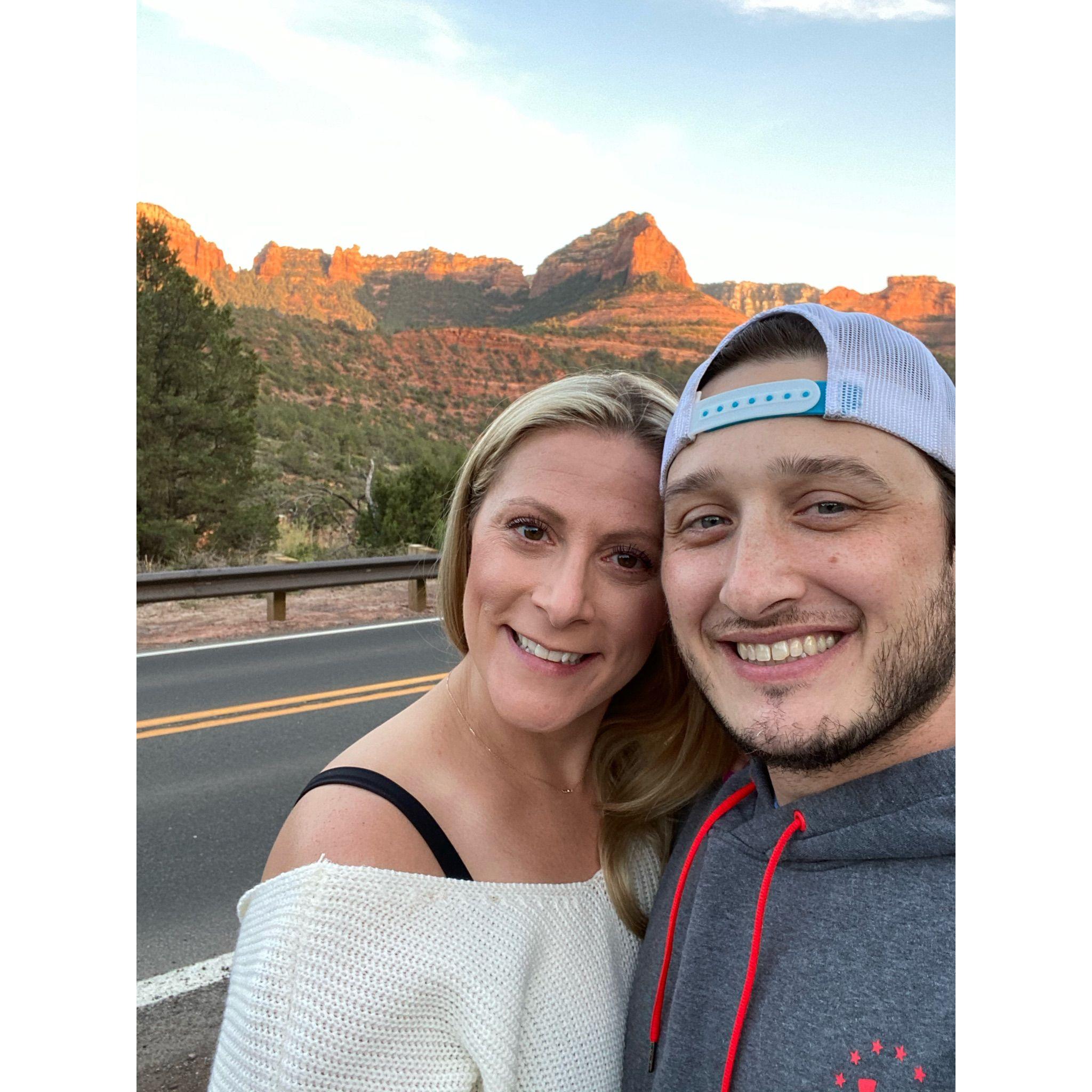 Sedona. A weekend getaway trip with Shad's best friend Pat and his wife Callie.