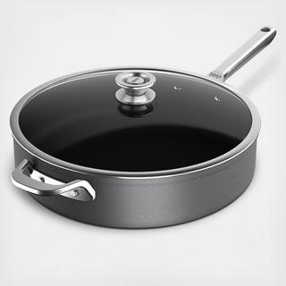 Foodi NeverStick Premium Nest System 5-Quart Saute Pan with Glass Lid