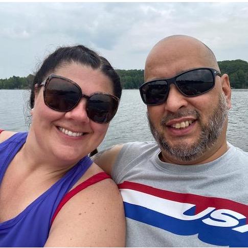 A day on the boat at the lake, July 2021