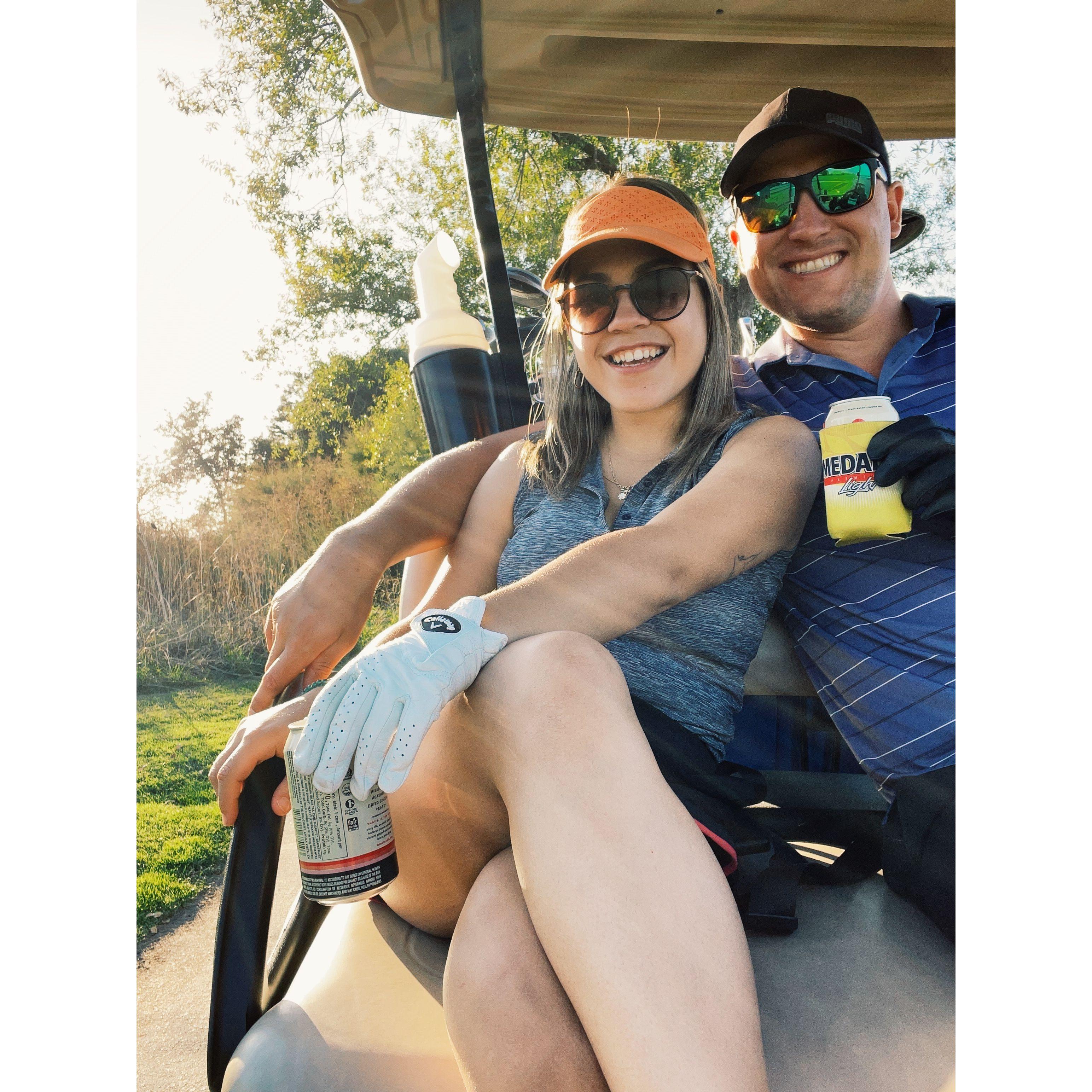 Just another golf day
