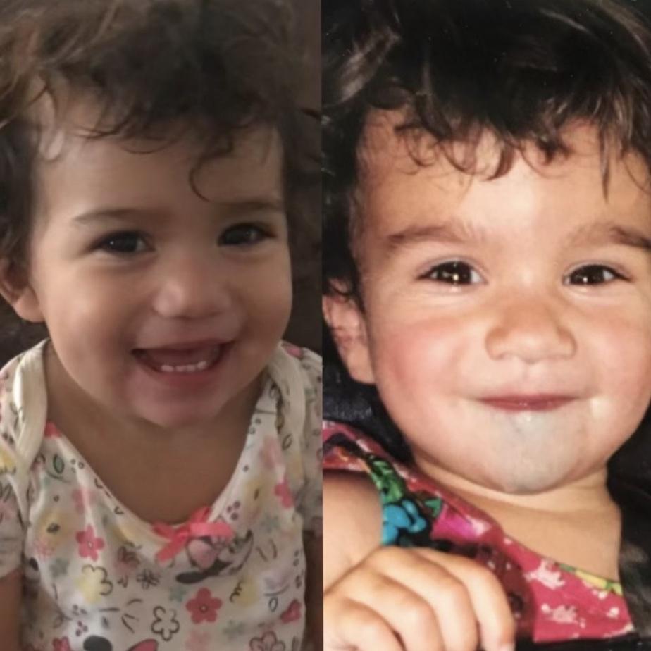 Giana and mama twinning