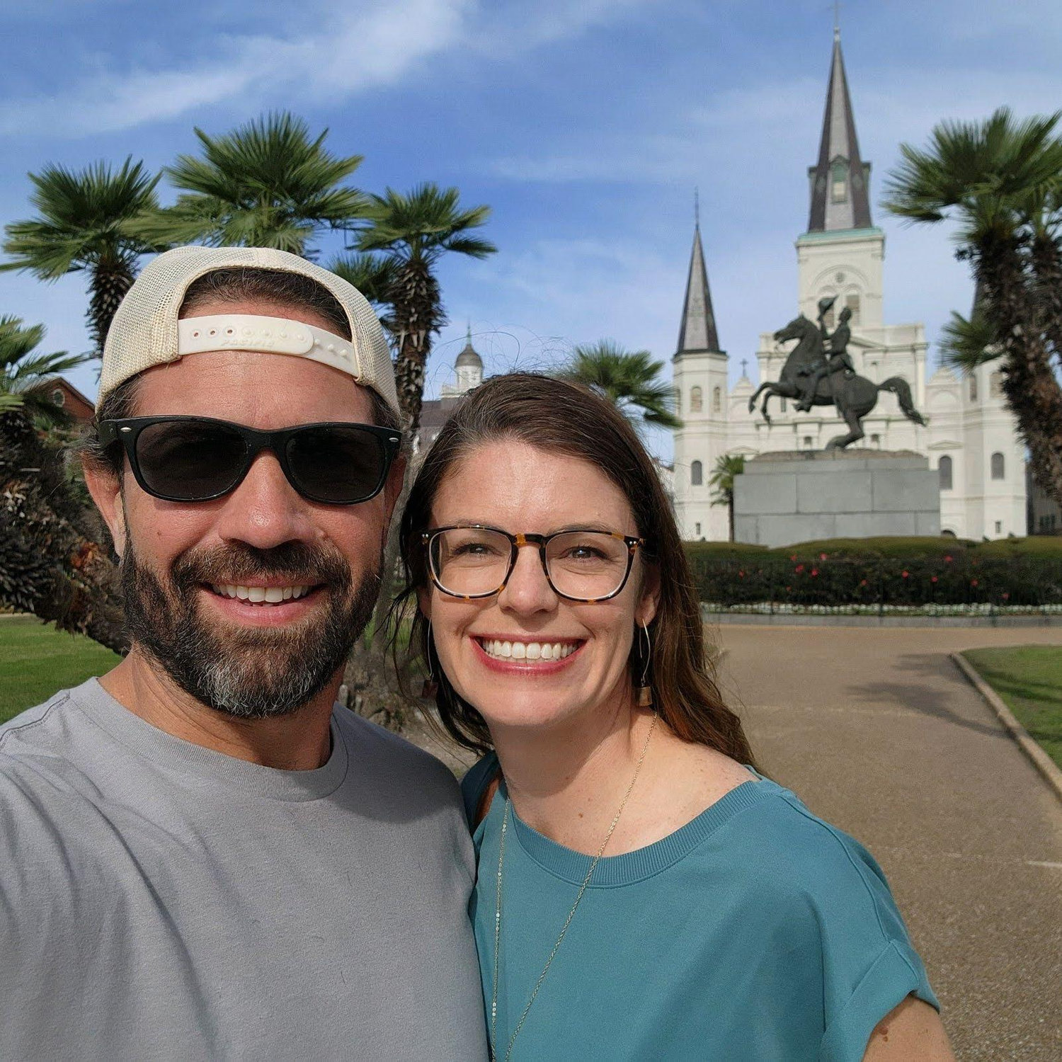 Site seeing in New Orleans, Louisiana