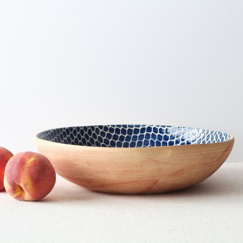 Terrafirma Ceramics - Medium Serving Bowl (Cobalt)
