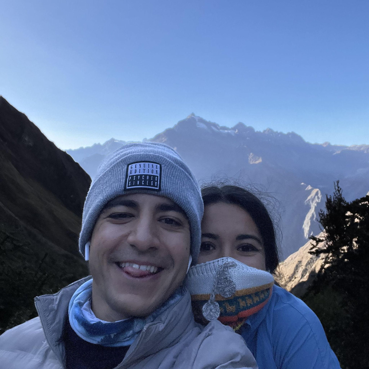 And we can't forget hiking! From Colorado to Greece to the Inca Trail, there isn't a trail Jessie's not dragging Mohammed along.