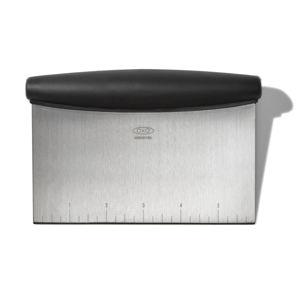 OXO Good Grips Bench Scraper & Chopper, 1 Count, Stainless Steel
