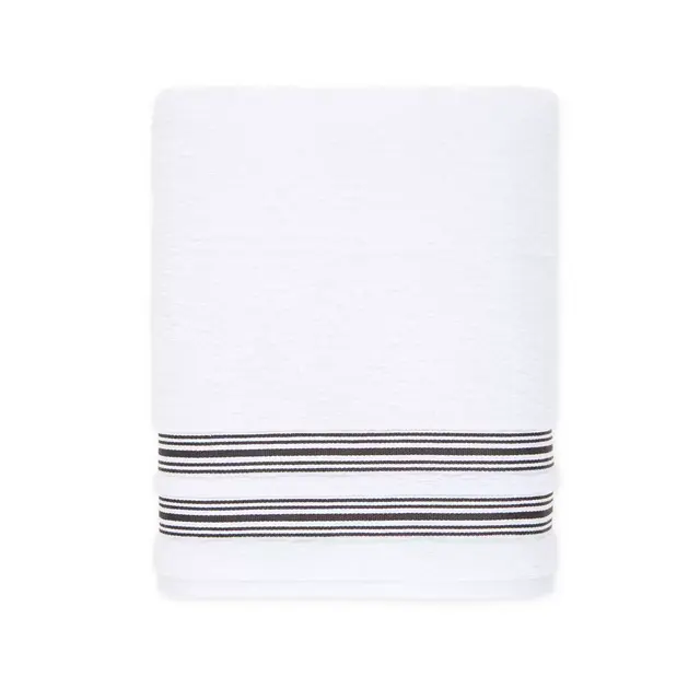 Nestwell™ Hygro Fashion Stripe Bath Towel in Iron