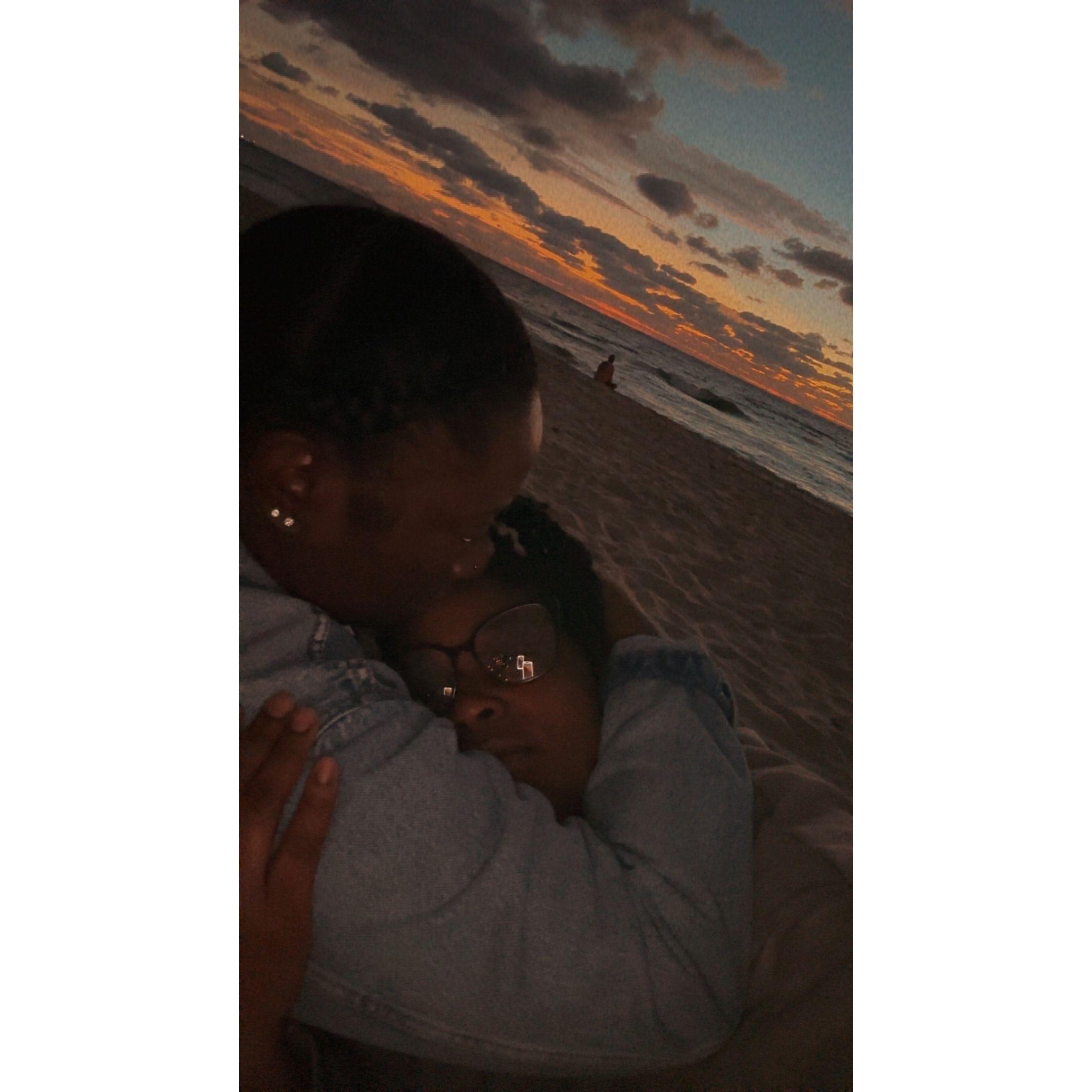 One of Our Many Sunrise Trips to the Beach