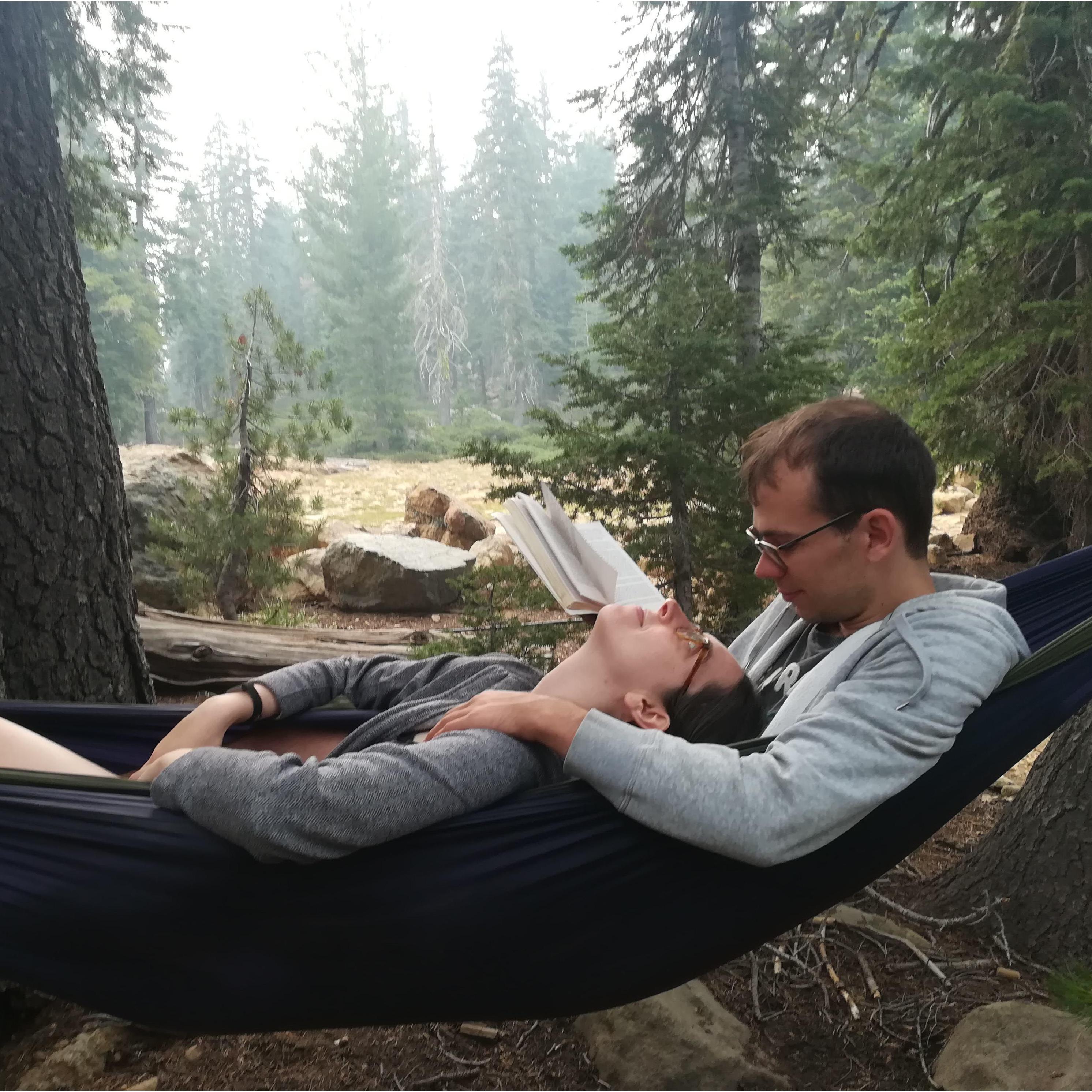 Camping in the Trinity Alps, Northern California