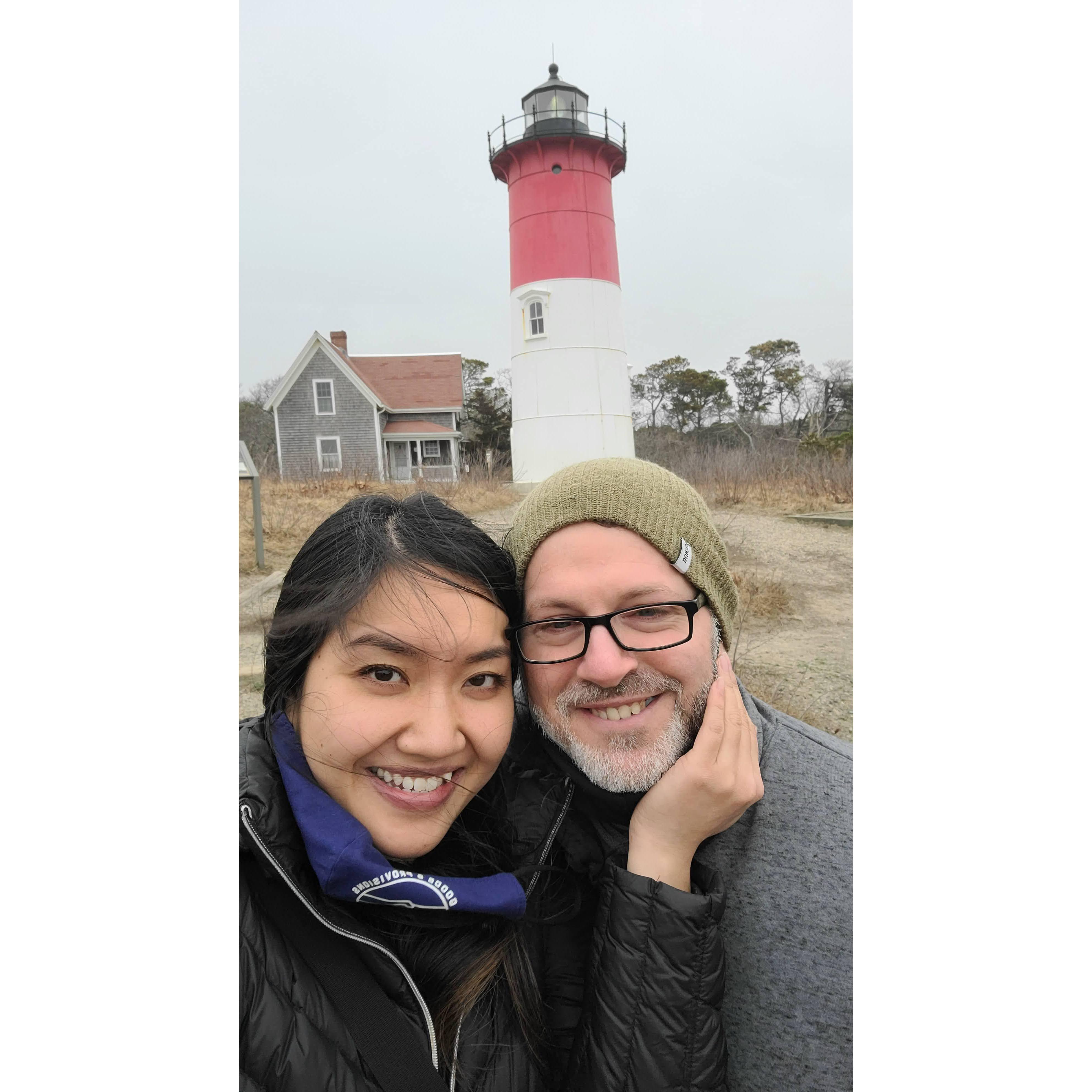 2021 Our first weekend getaway together. We went to the Cape.