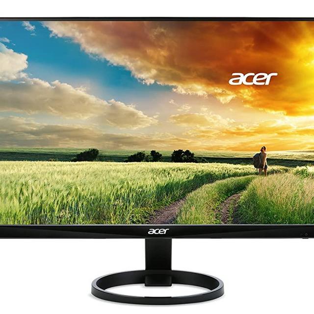 Acer R240HY bidx 23.8-Inch IPS HDMI DVI VGA (1920 x 1080) Widescreen Monitor, Black