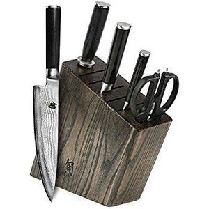 Shun Classic 6-piece Slim Knife Block Set