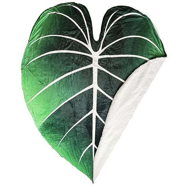 Gloriosum Double Layer Fleece Blanket - Decorative, Bed, Kids, Flower, Cute Throw, Great for Plant Lovers, Green Thumb Friends and Family, Accent + Decor Throw