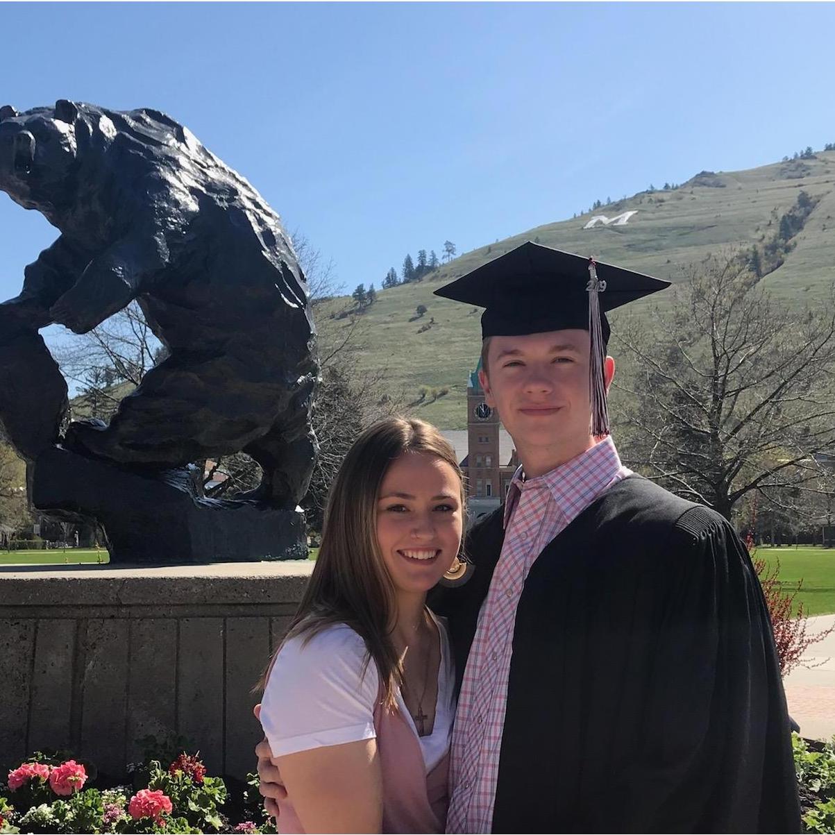 Tyler graduates undergrad!