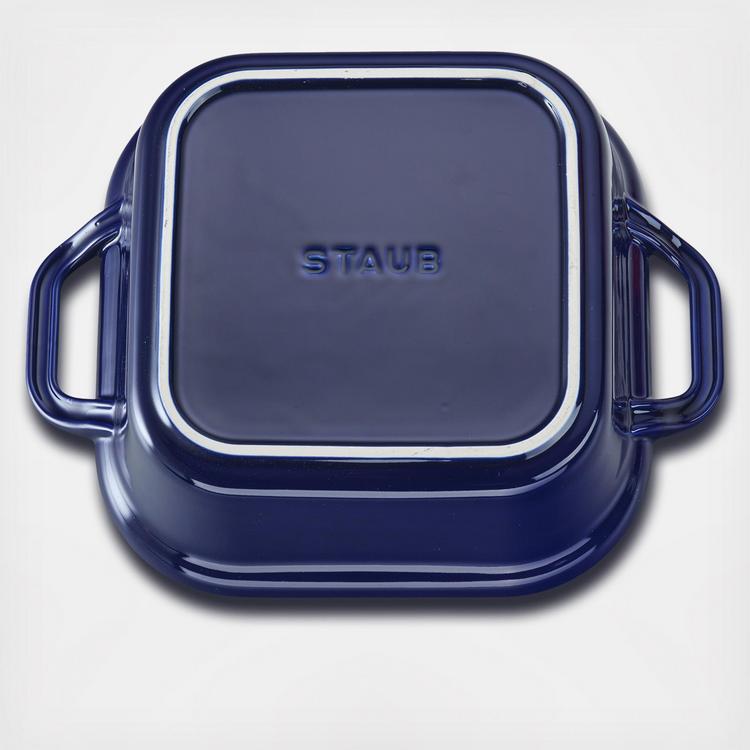 b*o様 STAUB Ceramics SquareCovered Baking Staub Stoneware Square Baker | Sur La Table