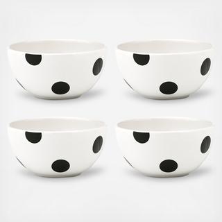 Deco Dot Fruit Bowl, Set of 4