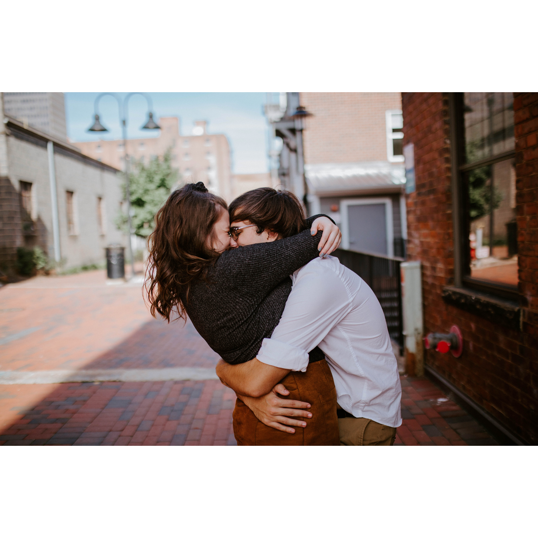 From our first photoshoot with Tori! Now she's doing our wedding pictures :')

Pic Cred: Victoria Holbert Visuals