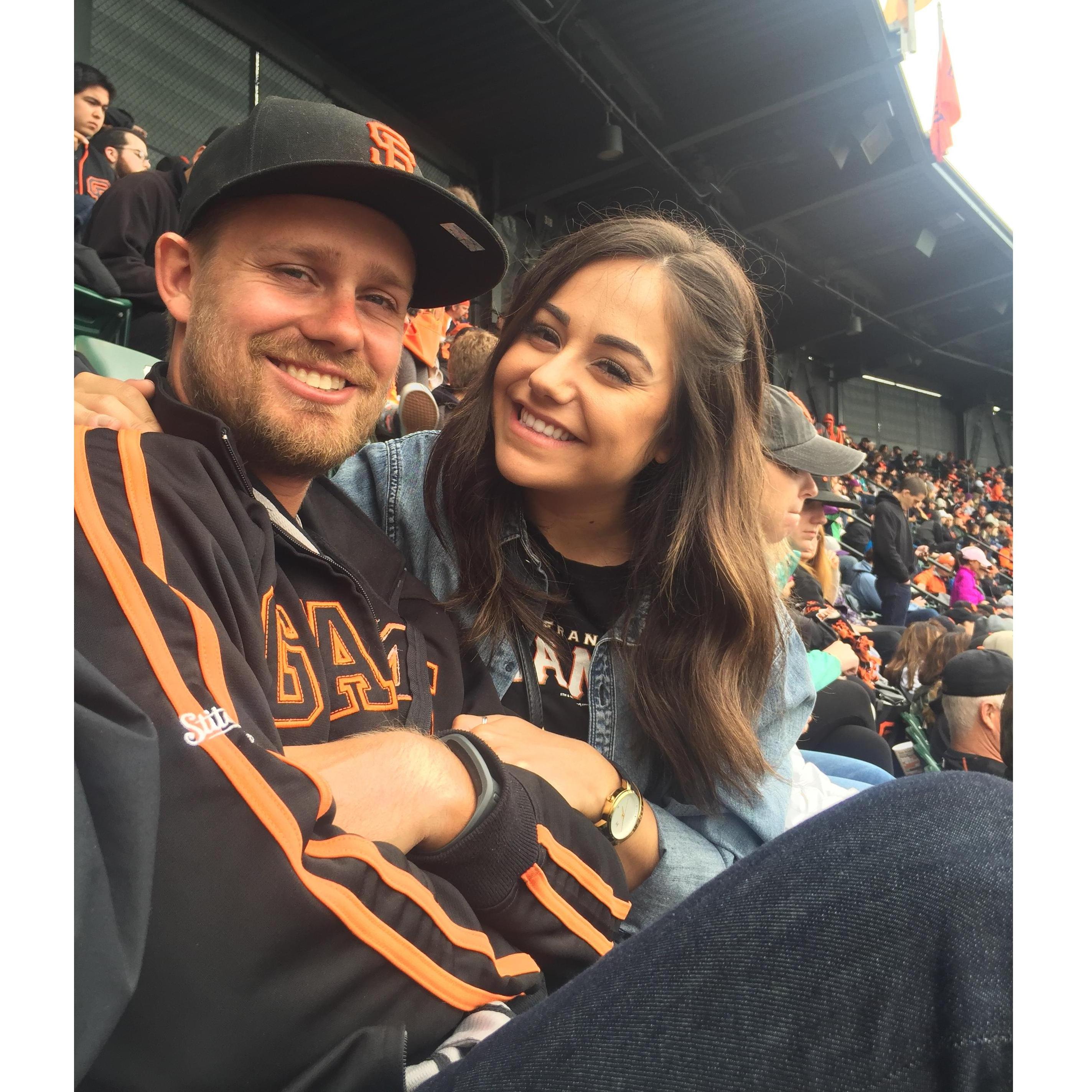 GO GIANTS. You can always find us there too..