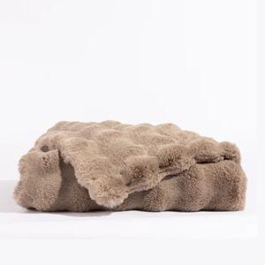 Bubble Cuddle Blanket - Walnut