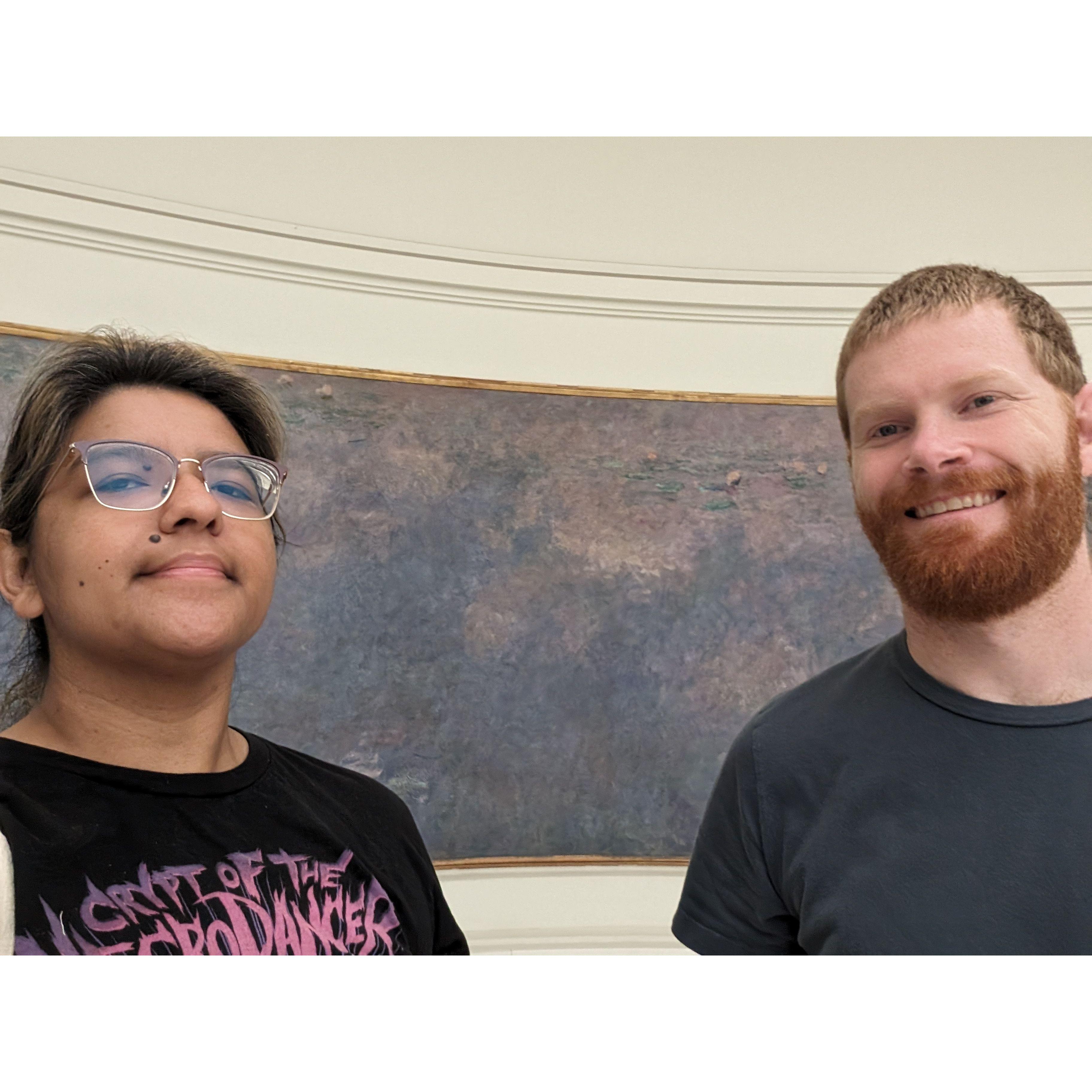 Sam & Rocio in the Monet Room