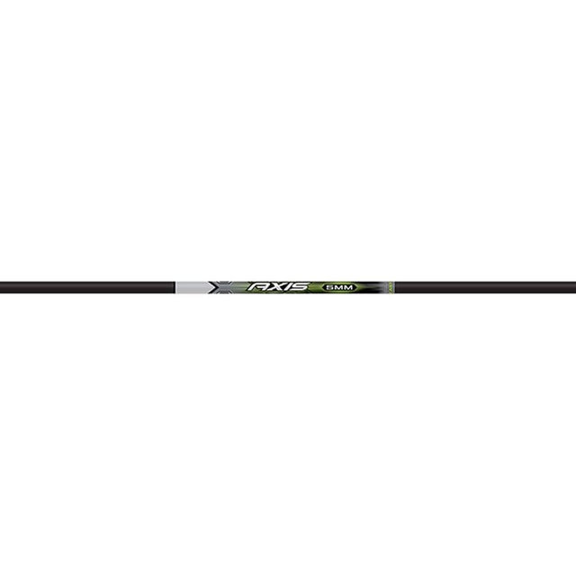 Easton Axis 5mm Carbon Arrow Shafts with 50-Grain Steel Half-Out Inserts
