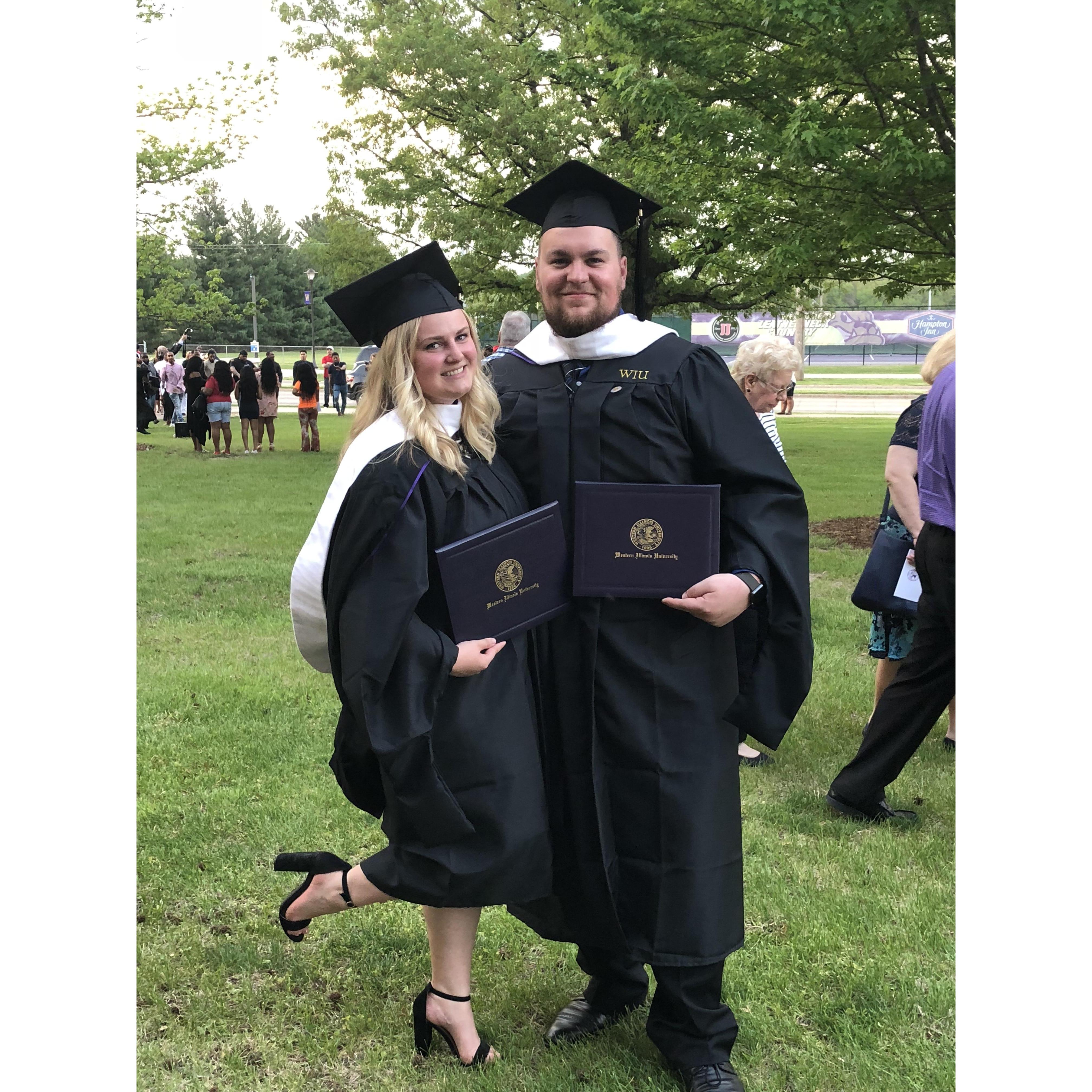 Grad School Graduation
May 2019