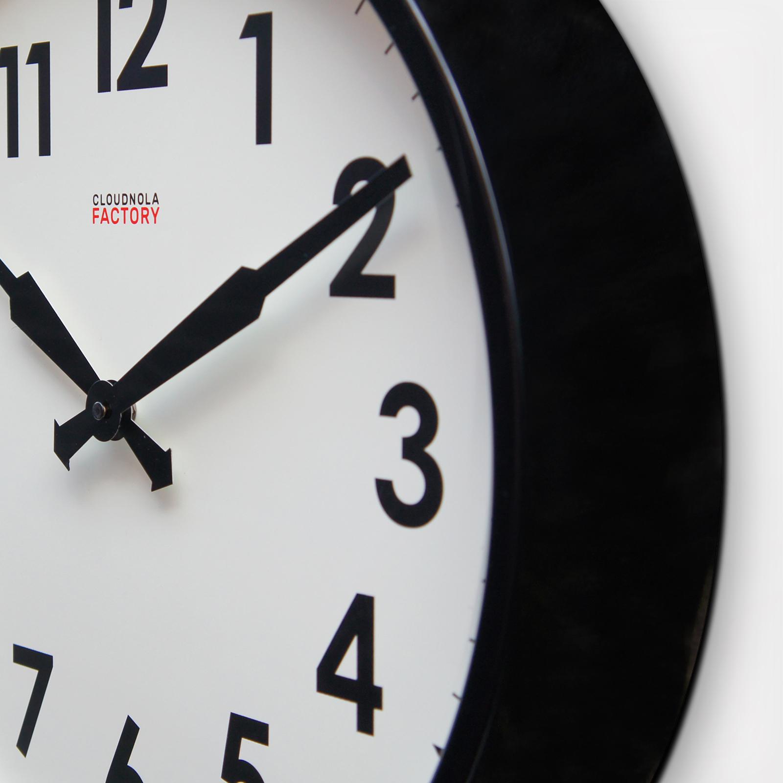 Cloudnola, Factory Numbers Clock | Zola