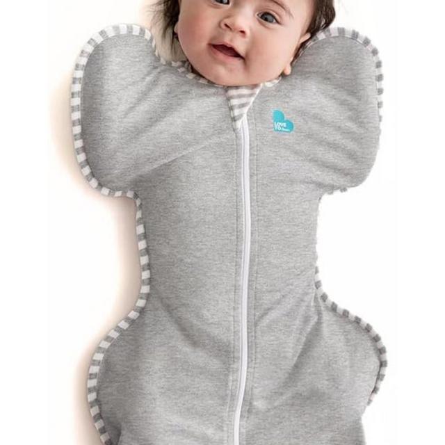 Love to Dream Swaddle UP, Baby Sleep Sack, Self-Soothing Swaddles for Newborns, Get Longer Sleep, Snug Fit Helps Calm Startle Reflex, New Born Essentials for Baby, 8-13lb, Grey